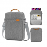 Uus s&uuml;learvutikott Cross-body kott IPad Pro 11 10,2 9,7-tolline tahvelarvuti kott Xiaomi Pad 5 jaoks Samsung Tab A8 Messenger Bags kandekott 9-11iinch