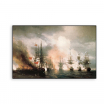 Vintage &otilde;limaal Sinop Fight Prints Plakat autor Ivan Konstantinovit&scaron; Aivazovski l&otilde;uendimaali galerii Seinakunst Ruumi sisustus 21x30 No Frame