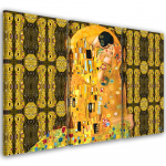 Kolmeosalise pildiga l&otilde;uenditr&uuml;kk Fulfillment Woman Abstract 60x40 kollane