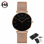 Hannah Martin naiste kvartskellad 3ATM veekindel luksuslik kristallist naiste k&auml;ev&otilde;ru Moodne naiste kvartskell terasest naiste k&auml;ekell