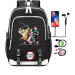 Anime Casual Backpack Shoulders Package Satchel Bags for Student Back To School Rucksack Backpack Laptop Mochilas Boy girl Backpacks