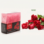 Tai looduslik puuviljaseep Niisutav roosibambusest puus&uuml;si niisutav kooriv k&auml;tepesu puhastav seep vanniseep Rose