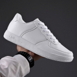 Unisex tossud Klassikalised vabaajajalatsid Mood Nahast rulakingad suur suurus 36-47 36 valge