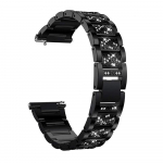 20 mm 22 mm naiste teemantrihm Huawei Xiaomi Samsung Galaxy Watch 4 3 klassikalisele rihmale 46 mm 42 mm 41/45 mm Active 2 40 mm 44 mm k&auml;ev&otilde;ru metallist v&ouml;&ouml;le Galaxy watch3 45mm
