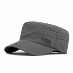 Meeste vabaaja hingav lame m&uuml;ts &otilde;ues kalap&uuml;&uuml;gi p&auml;ikesevarjum&uuml;ts Quick Dry Cap Trucker Snapback pesapallim&uuml;ts 55-60cm tumesinine v&auml;rv