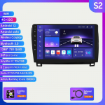 Hizpo 9-tolline pea&uuml;ksus 2-dine auto Android-raadio multimeediumipleier Toyota Tundra Sequoia jaoks 2-dine autoraadio video GPS Navi WiFi Carplay 4G DSP DVR kaamera S2 8Core 4G 32G
