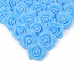 100 tk. T&otilde;elise v&auml;limusega kunstlikud roosi&otilde;iepead vahtplastist v&otilde;ltsroosid isetegemiseks pulmadeks Beebi du&scaron;&scaron; Keskosad Peolauad Kodukaunistused