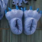 Talvine soojad pehmed sisep&otilde;randasussid Unisex kingad K&auml;pp Naljakas Loomade J&otilde;ulud Monster Dinosauruse k&uuml;&uuml;niskingad 35-39