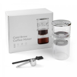 300ml/10.15oz Cold Brew kohvimasin tee ja kohvi ekstraheerimiseks Borosilikaatklaasist tilguti j&auml;&auml;ga puhas