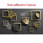 Seinatapeet Kaasaegne 3D geomeetriline figuur Must Leht Seinamaaling Elutuba Teler Diivan Magamistuba Kodukaunistus Fresko Papel De Parede 3 D 300cm (W) x 200cm (H)