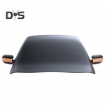 Universaalne auto poolkate p&auml;ikesekindel veekindel soojusisolatsioon mitmesuunaline kaitse pehme Oxfordi riidest auto poolkate must