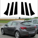 Opel Astra J jaoks (P10) 5-ukseline luukp&auml;ra Sports Tourer Wagon Estate 2010&ndash;2015 autoukse akende samba keskosa posti trimmi kleebised