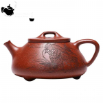 Hiina teekann Yixing purpursest savist teekann mudast nikerdatud Huiziye kivikulbiga teekann 170 ml Kung Fu teekomplekt Yixing teekann 1pcs China
