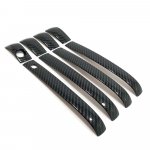 for Jeep Grand Cherokee 2014-2018 accessories door handle cover Car door bowl pull Carbon Fiber Exterior trim Molding door handle