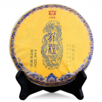 2017 ORIGINAL Dragon Pillar Yuan Cha Menghai Dayi Puer Tea Ripe Pu Erh kook 357g