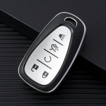 5 nupuga v&otilde;tmega nahast TPU autov&otilde;tme korpuse kate Chevrolet 2017-2019 Chevy Malibu Camaro Cruze Traverse Sonic Volt Polt Equinox jaoks Key Case punane