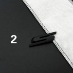 3D metallist TITANIUM V6 S auto tagumine pagasiruumi embleem, kroomitud m&auml;rgi kleebised F/ord M/ondeo T/aurus E/cosport K/uga E/dge E/xplorer ETC jaoks. 2
