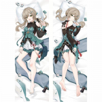 Anime Qingque Cosplay Kallistav kehapadjap&uuml;&uuml;r Honkai: Star Rail Dakimakura kattekost&uuml;&uuml;m Otaku padjakattega padjap&uuml;&uuml;r 40x120cm Peachskin