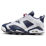 Air Jordan 6 Retro Low Golf Ol&uuml;mpia Meeste Tossud Sinine Valge Kesk&ouml;&ouml;sinine DV1376-101 42.5