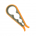 14-&uuml;hes multifunktsionaalne pudeliavaja k&auml;tele ja n&otilde;rkadele k&auml;tele koos artriidi-lihtsasti kasutatava kaaneavajaga, konserviavaja. oranž