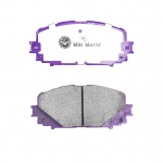 D1628 s&uuml;sinikkeraamilised piduriklotsid Toyota Corolla Vios Yarise pimestav esiosa