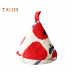 Tepitud kuumakindel poti k&auml;epidemega kate P&otilde;letuste v&auml;ltimine Potihaarats koduvarustus punane