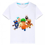 Stumble Guys pride t-s&auml;rk 100% puuvillane T-s&auml;rk y2k &uuml;hes t&uuml;kis Casual poiste anime Tees Kawaii Print Short Tops lasteriided t&uuml;drukud 160