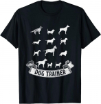 Dog Trainer Love Dogs Tee Dog Lover Training Tee Unisex T-s&auml;rk S