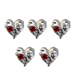 Manik&uuml;&uuml;r Decor Love Faux-teemandidisain k&uuml;&uuml;nte tarvikud B punane