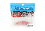 Jackall Soft Lure SW Light Game Amiami 1,5 tolli l&auml;bipaistev punane helves (3454)