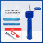 12000 p/min suure v&otilde;imsusega k&auml;eshoitav elektriline kana kitkuja, reguleeritava kiirusega kodulindude sulgede kitkumismasin EU Plug Type