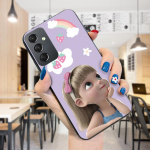 V&auml;rvitud mustriga telefoni&uuml;mbris P&otilde;rutuskindel pehmest silikoonist TPU kaitsev telefoni&uuml;mbris Samsungi kaanele Samsung A01