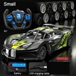 2,4G RC auto m&auml;nguasi Drift Racing kaugjuhtimispult auto suurel kiirusel maastikul RC auto RC v&otilde;idus&otilde;iduauto m&auml;nguasi lastele kingitused oranž