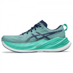 Asics Superblast Aurora rohelised unisex tossud sinise laiusega 1013A127-302 41.5