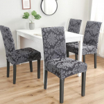 Luksuslikust žakaarkangast toolikatted universaalse suurusega venivad toolikatted, elastsed odavad istmekatted s&ouml;&ouml;gitoa jaoks 1 Piece