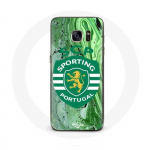 Samsung Galaxy S6 &uuml;mbris scp sportliku portugali rohelise taustaga