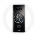 &Uuml;mbris Samsung Galaxy S8 pluss Troonide m&auml;ngule Targaryen tulest ja verest