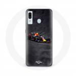 &Uuml;mbris Samsung Galaxy A20 Formula 1 Max Verstappen F1 must punane ja kollane