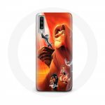 Coque pour Samsung Galaxy A50 Le Roi Lion Simba et Mufasa