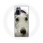 Coque pour Xiaomi Redmi Note 10 Pro L&eacute;vrier greyhound Race de chiens