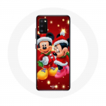 Samsung Galaxy S20 &uuml;mbris Miki-Hiir ja Minnie Mouse j&otilde;ulup&uuml;hal