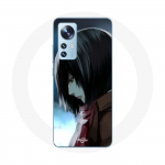 Coque pour Xiaomi Mi 12 / 12X Mikasa Ackerman Attaque des Titans Manga Anime