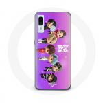 Coque pour Samsung Galaxy A20e BTS TinyTAN Animation Affiche RM Jin Suga J-Hope Jimin Jungkook Et V Mic Drop Danse