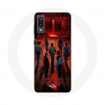 &Uuml;mbris Samsung Galaxy A02 Stranger Thingsi plakatimeeskondade f&auml;nnikunsti 4. hooajale