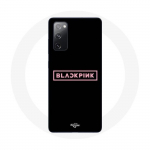 Coque pour Samsung Galaxy S20 FE Blackpink Groupe de K-pop Logo Fond Noir