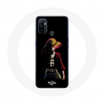 Coque pour Oppo A53 One Piece Manga Anime Luffy Fond Noir - Maniacase