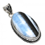 Natural Owhyee Opal Gemstone Handmade 925 Sterling Silver Pendant 2.36 j3r31