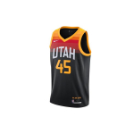 Nike NBA Utah Jazz City Edition Donovan Mitchell 45 Swingman S&auml;rk Must/P&auml;ikesekell Meeste Streetwear CN1800-011 S