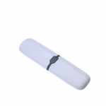 1 tk kaasaskantav kodune hambaharjakarp: Reisimiseks valmis hambapasta hoiukarp esmat&auml;htsate asjade jaoks liikvel olles! valge