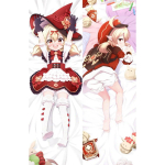 Anime Genshin Impact Klee Dakimakura padjap&uuml;&uuml;ri padjakate Kallistav keha padjap&uuml;&uuml;r Otaku padjap&uuml;&uuml;r Peach40X120CM